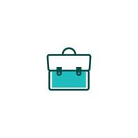 Briefcase line icon. linear style sign for mobile concept and web design. Outline vector icon. Symbol, logo illustration. Vector graphic