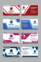 Business Card Monochromatic vector