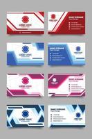 Business Card Monochromatic vector