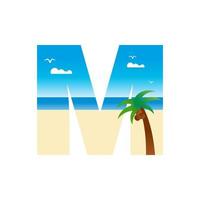 Initial M Beach vector