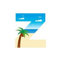 Initial Z Beach vector