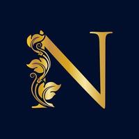 Elegant Initial N vector