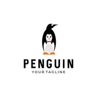 pingüino vector logo icono símbolo diseño