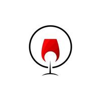 Wine Logo Design Vector Template