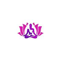 Yoga Logo Vector Template