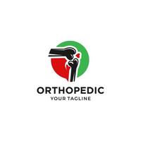 Orthopedic Logo Design Vector Template