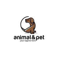 Dog Lover Logo Design Vector Template