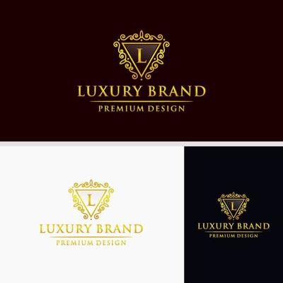 Luxury Logo template in vector for Restaurant, Royalty, Boutique, Cafe, Hotel, Heraldic, Jewelry, Fashion and other vector illustration