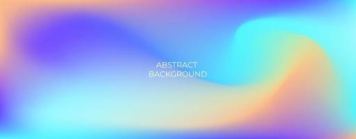 colorful wave background holographic shape.  abstract modern website background for banner, business presentation, sales promotion and advertising vector