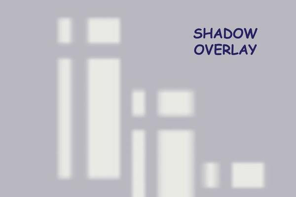 shadow overlay background. windows shadow and ventilation hole backdrop graphic vector design