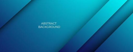 Abstract Blue Background Geometrical Shape Template Design For Banner vector