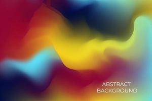 Abstract Colorful Fluid Background Design Template vector
