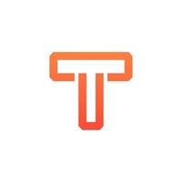 Letter T logo icon design template elements. vector illustration