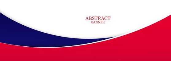 Elegant Abstract Banner Template Design vector