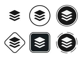 buffer icon . web icon set . icons collection flat. Simple vector illustration.