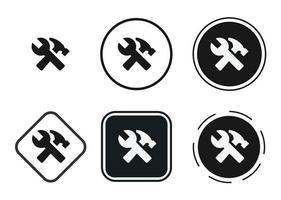 construct icon . web icon set . icons collection flat. Simple vector illustration.