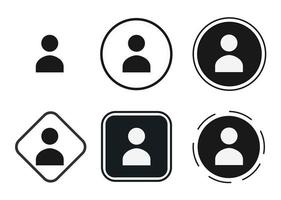 person icon . web icon set . icons collection flat. Simple vector illustration.