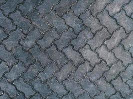 Brick block worm floor, Texture, background, Top view photo