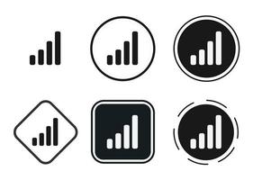 graph icon . web icon set . icons collection flat. Simple vector illustration.