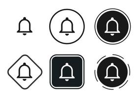 notifications outline icon . web icon set . icons collection flat. Simple vector illustration.