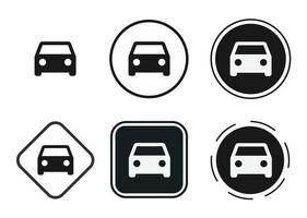 car icon . web icon set . icons collection flat. Simple vector illustration.