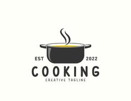 Cooking logo design vector