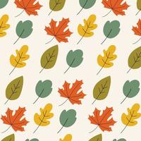 azulejo de ilustración de fondo de otoño vector