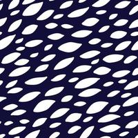 patrón abstracto azul sin costuras, vector dibujado a mano