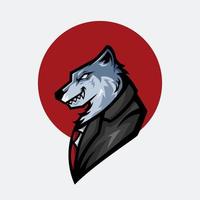 Gentle Wolf Logo Design
