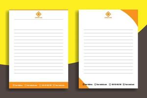 Letterheads. Great for companies, social institutions, communities etc