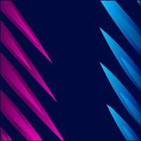 diseño colorido de arte de línea de tecnología de brillo de neón con fondo oscuro. ilustración vectorial abstracta. estilo púrpura azul y rosa. vector