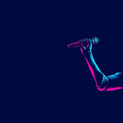 Microphone Logo Vector Art, Icons, and Graphics for Free Download