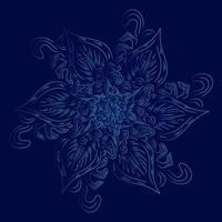 Luxury blue design with dark background. Abstract vector illustration.