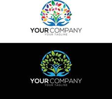 Wellness And Health Logo Design And Icon Design. vector