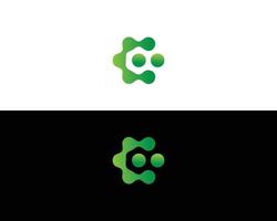 Technology Letter C Logo Design Symbol Template. vector