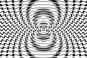 Abstract Twirl Liquify Black and White Background vector