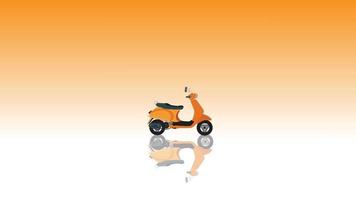background classic motorcycle vector