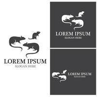 Rat icon and symbol vector illustration