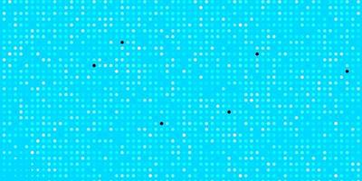 Light BLUE vector background with circles.