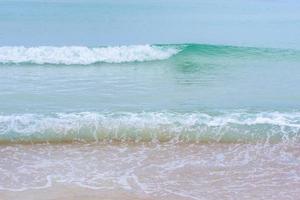 sea surf on the beach photo