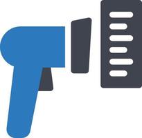 barcode scanner vector illustration on a background.Premium quality symbols.vector icons for concept and graphic design.