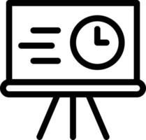 Time board vector illustration on a background.Premium quality symbols.vector icons for concept and graphic design.