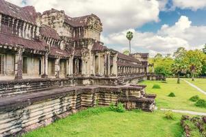 ancient temple complex Angkor Wat photo