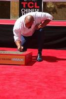LOS ANGELES, MAY 19 - Dwayne Johnson, The Rock at the Dwayne Johnson Hand and Foot Print Ceremony at the TCL Chinese Theater on May 19, 2015 in Los Angeles, CA photo