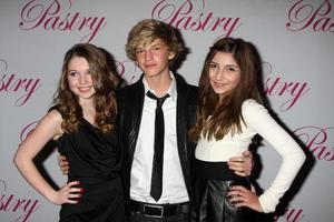 LOS ANGELES, JAN 19 - Sammi Hanratty, Cody Simpson, Jennessa Rose arrives at Cody Simpsons 14th Birthday Party at Pacific Park at Santa Monica Pier on January 19, 2011 in Santa Monica, CA photo