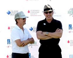 LOS ANGELES, APR 14 - David Spade, Tim Allen at the Jack Wagner Anuual Golf Tournament benefitting LLS at Lakeside Golf Course on April 14, 2014 in Burbank, CA photo