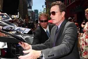 LOS ANGELES, JUL 16 - Bryan Cranston at the Hollywood Walk of Fame Star Ceremony for Bryan Cranston at the Redbury Hotel on July 16, 2013 in Los Angeles, CA photo