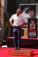 LOS ANGELES, MAY 19 - Dwayne Johnson, The Rock at the Dwayne Johnson Hand and Foot Print Ceremony at the TCL Chinese Theater on May 19, 2015 in Los Angeles, CA photo