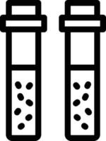 Test tubes vector illustration on a background.Premium quality symbols.vector icons for concept and graphic design.