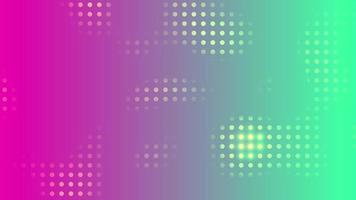 halftone animatie roze en groene achtergrondkleur - bewegende grafische achtergrondvideo video